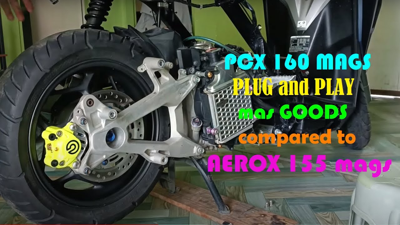 How to install PCX160 mags on Honda click v1 v2 v3 PLUG and PLAY part1