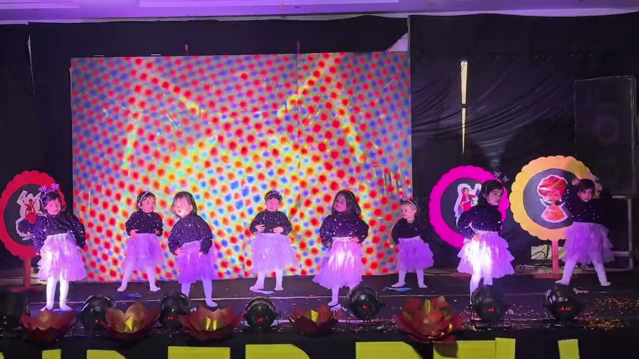 PLAYGROUP FAN DANCE | ANNUAL DAY 2025 -26 | KINDER BELLS PRESCHOOL