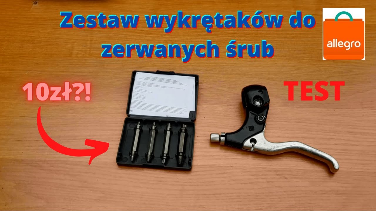 Zestaw wykrętaków z Allegro za 10zł///TEST//OGRODOWO