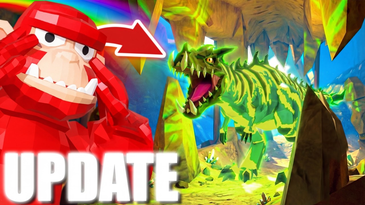 NEW SKELEDON DINO + NEW BONE VALLEY MAP UPDATE In UG VR!