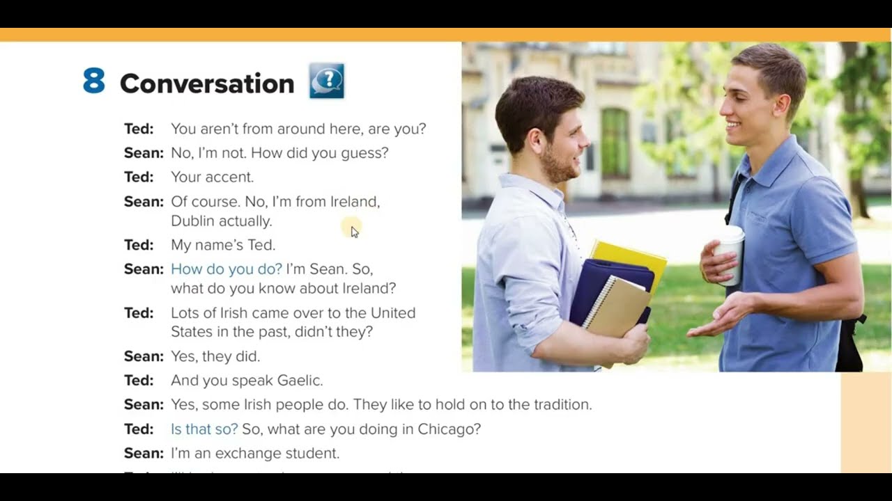 انجليزي ثالث متوسط الوحدة السابعة درس conversation and After Reading — الفصل الثاني super goal 3