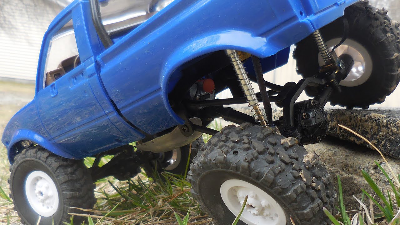 WPL C24 Toyota Rear Shock Mounts part 11