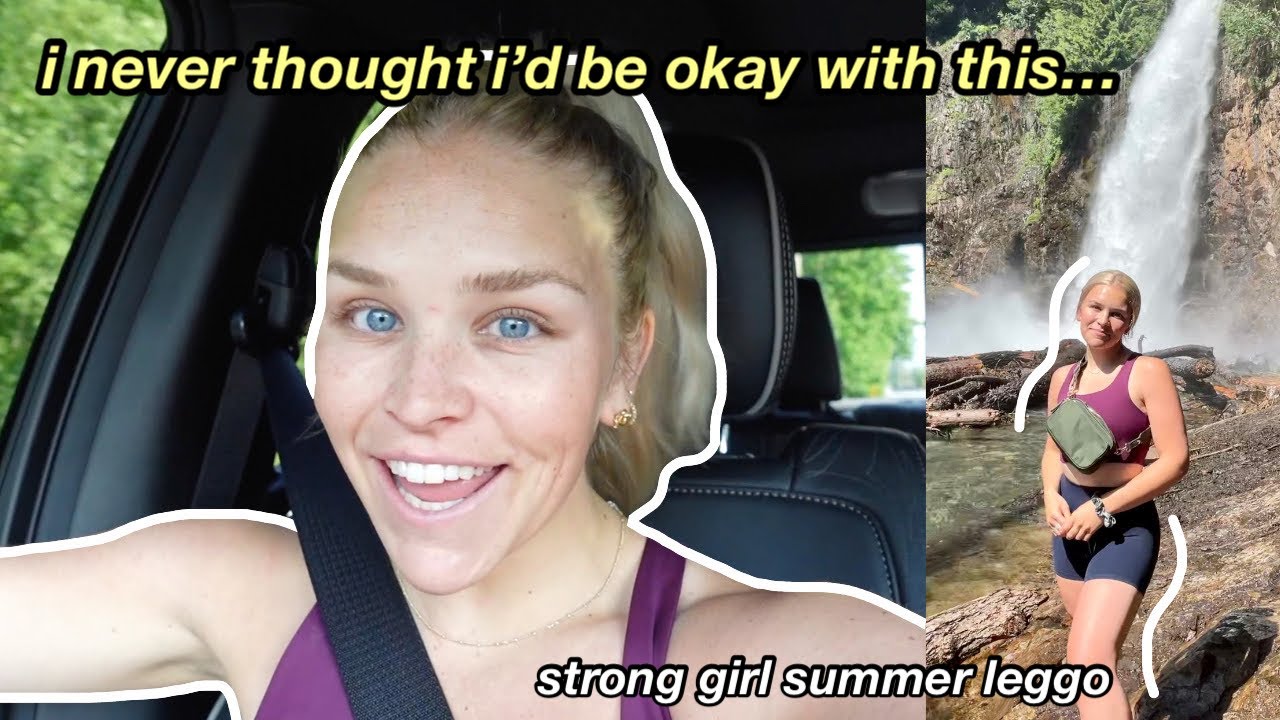 CONQUERING MY FEAR (double eek) #stronggirlsummer *hiking vlog*