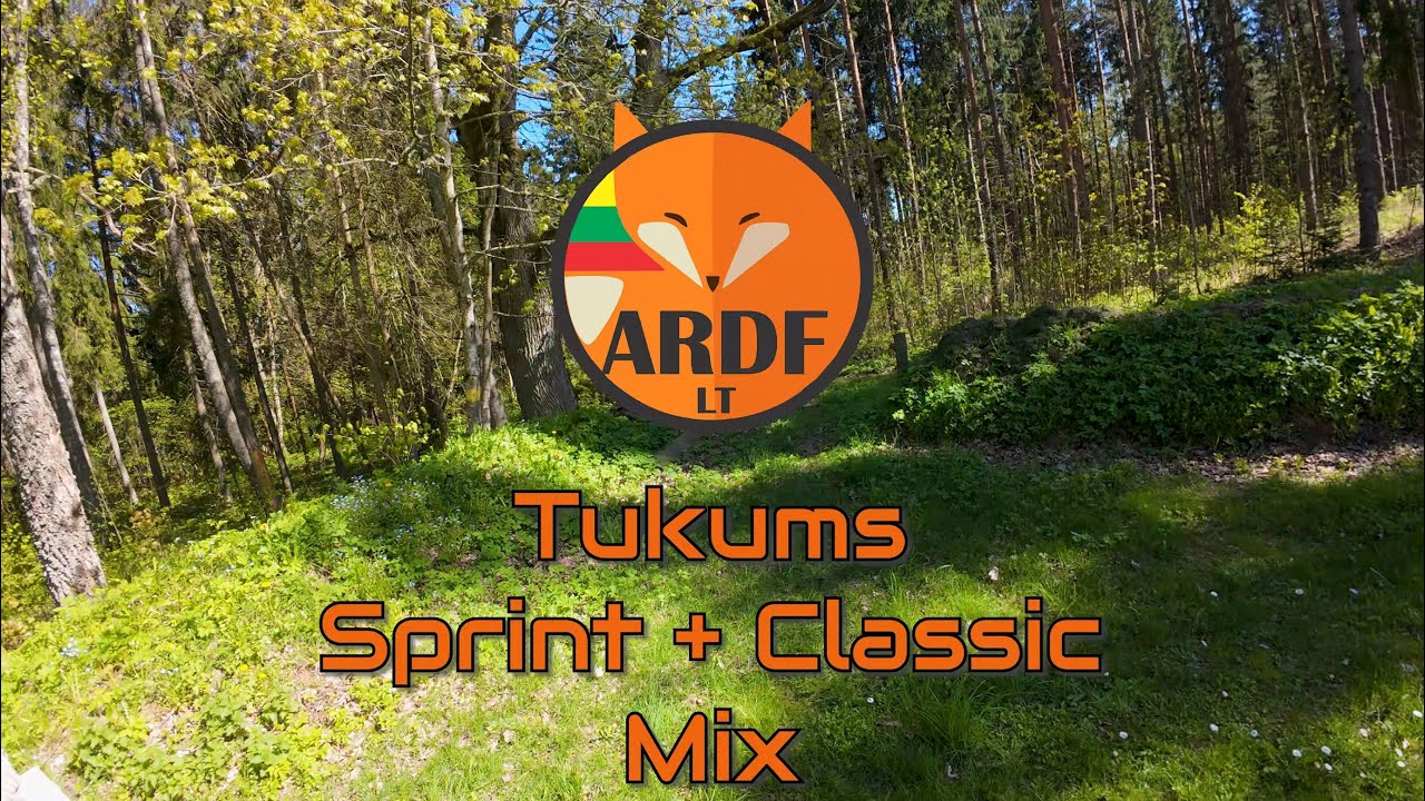 ARDF 2025 - Tukums Sprint Classic Mix - Full Run