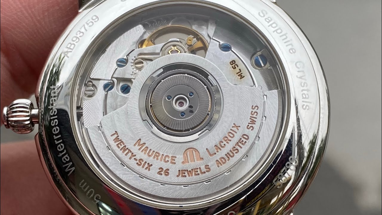[ Lịch Big Date cực đẹp ] Maurice Lacroix Masterpiece Grand Guichet 58789 hàng lướt - 0774.15.2345