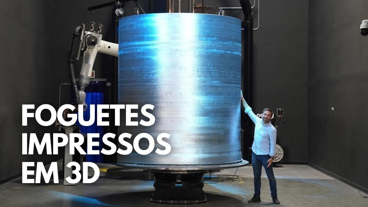 O Segredo dos Foguetes Impressos em 3D