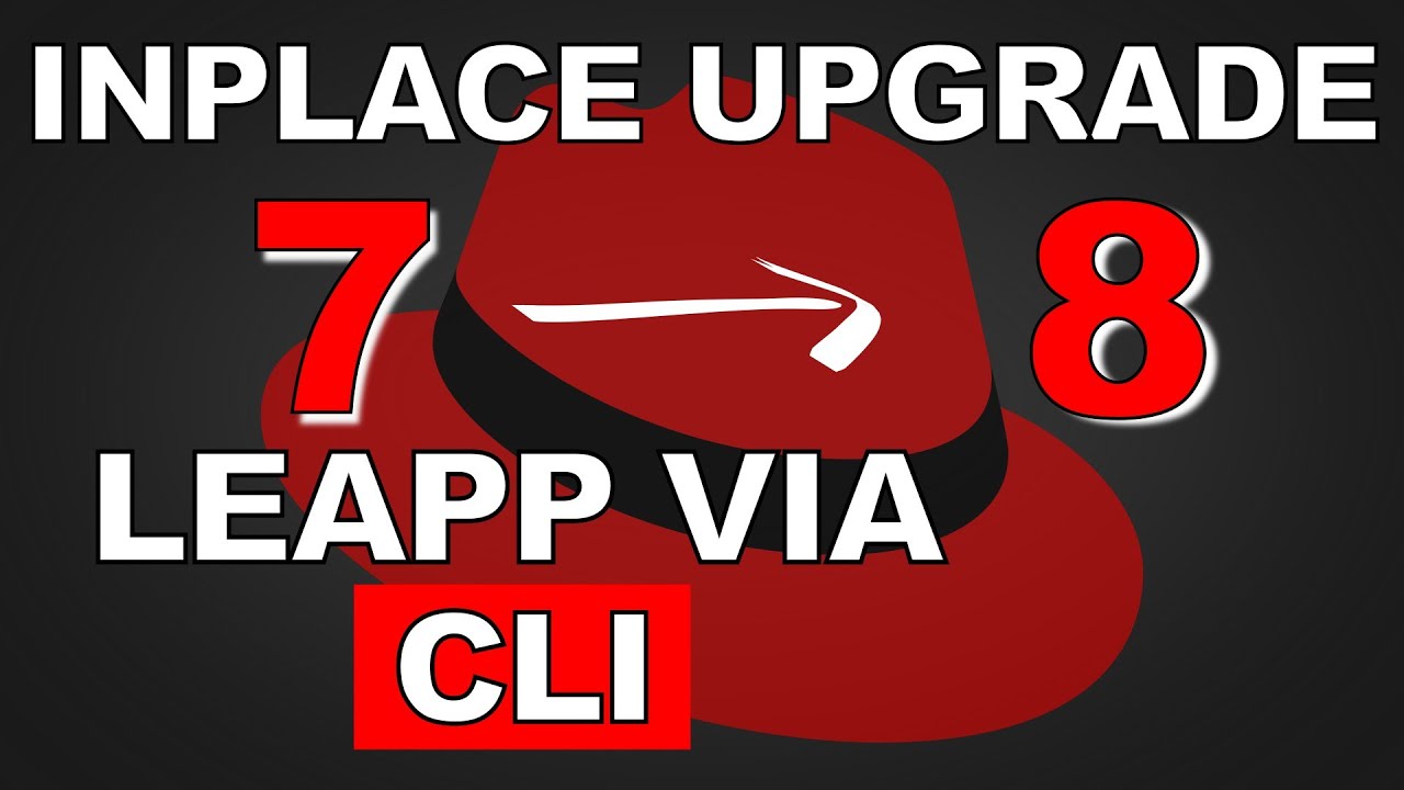 Why InPlace Upgrade with leapp CLI is the best way to upgrade your OS!