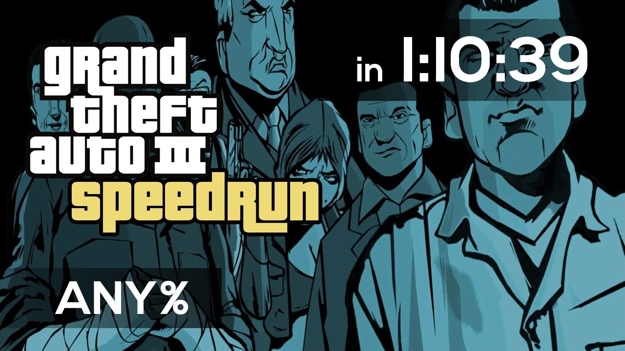 GTA III Speedrun - any% in 1:10:39