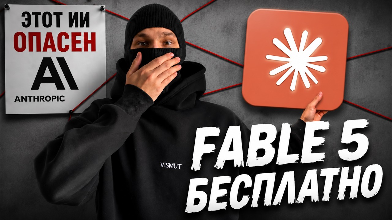 НОВЫЙ Claude Fable 5 - БЕСПЛАТНО !!! ( не байт )