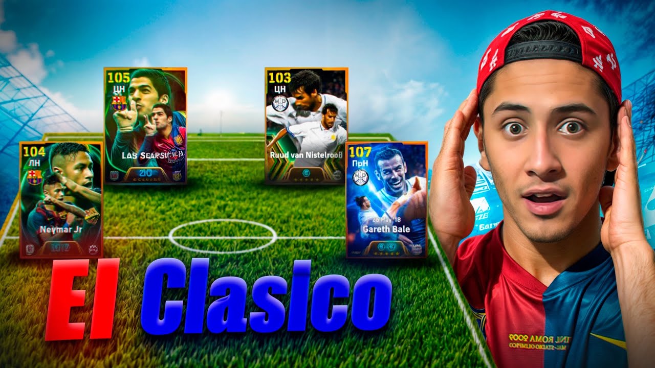 EL CLASICO TARKIB TUZDIM🔥 efootball mobile uzbekistan