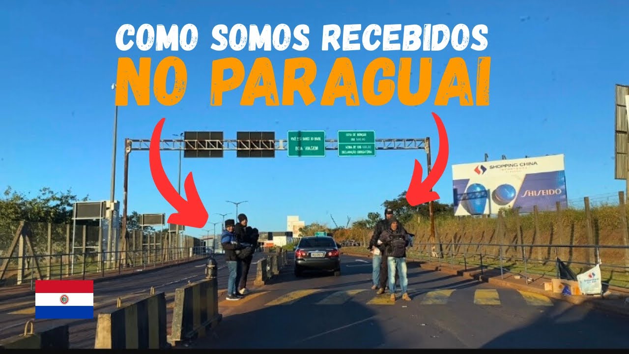 CHEGAMOS NO PARAGUAI na cidade de SALTOS DEL GUAIRÁ