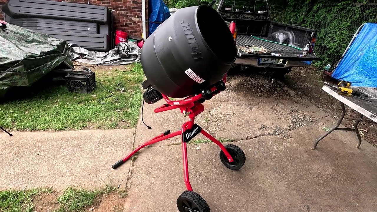 Bauer Concrete Mixer Assembly