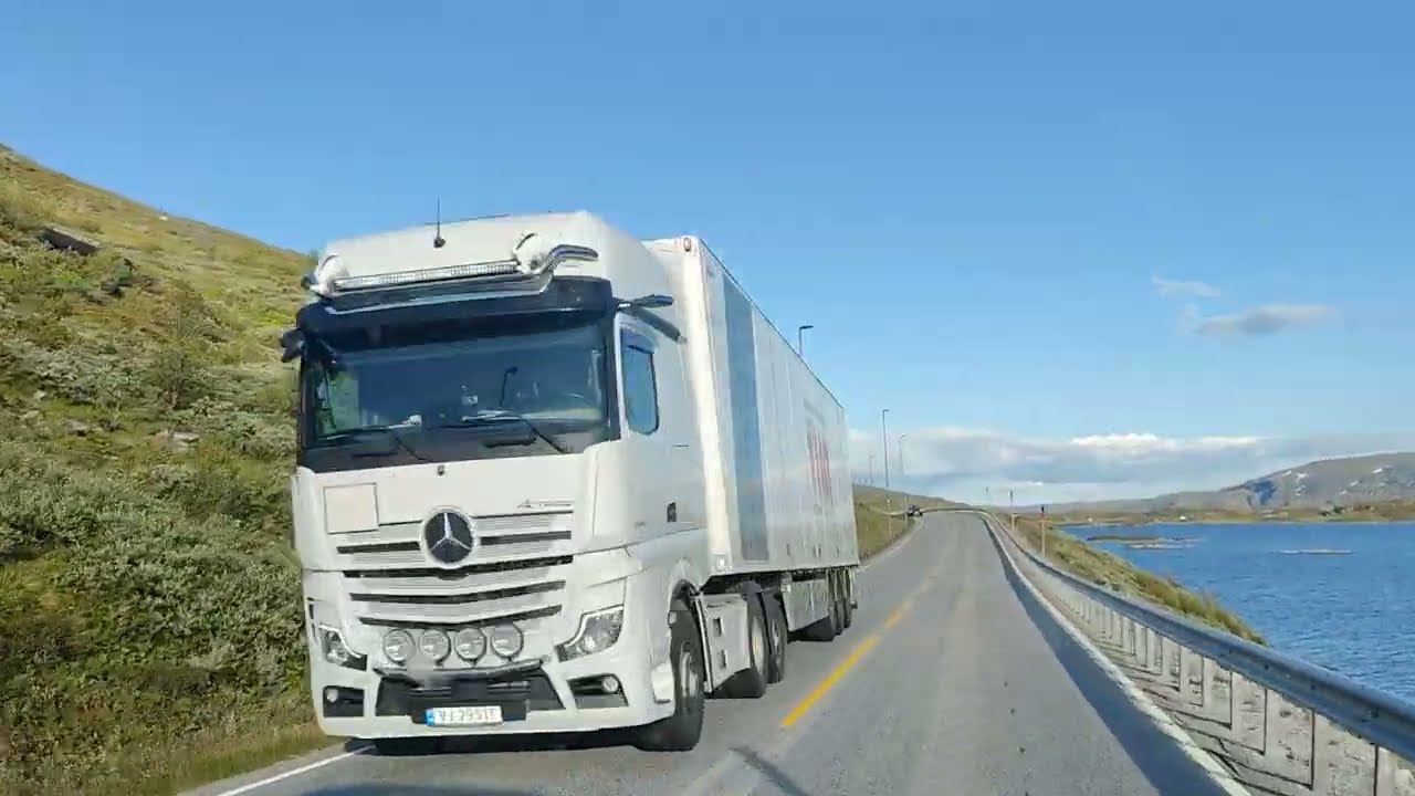 Norveç yol manzaraları