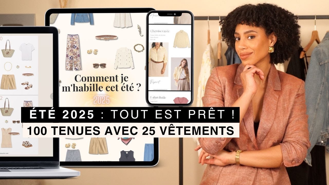 Comment s’habiller tout l’été avec une capsule de 25 pièces