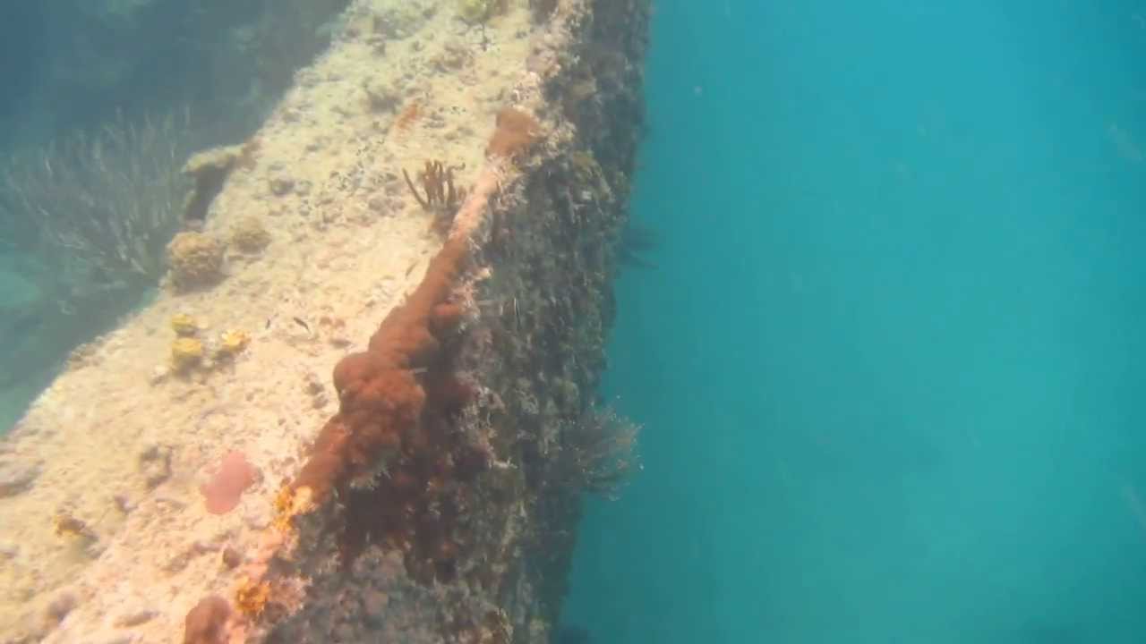 Andes Shipwreck in Antigua, WI