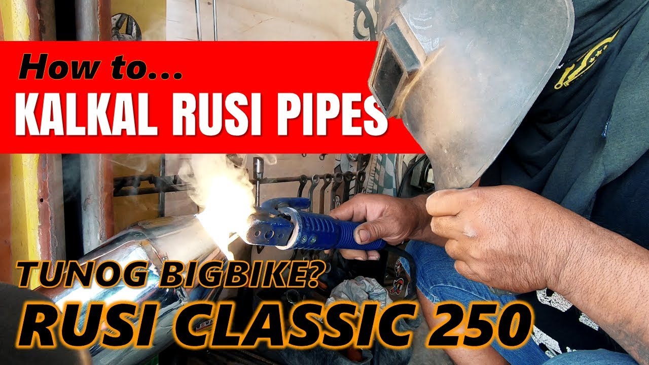 How to KALKAL Rusi Classic 250 Pipe | MOTO Force!