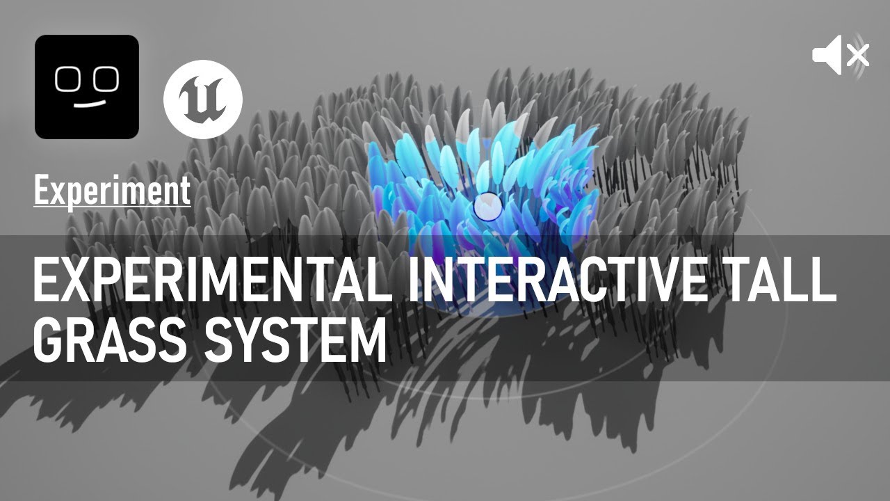 A technical demo of my experimental tall grass system in UE