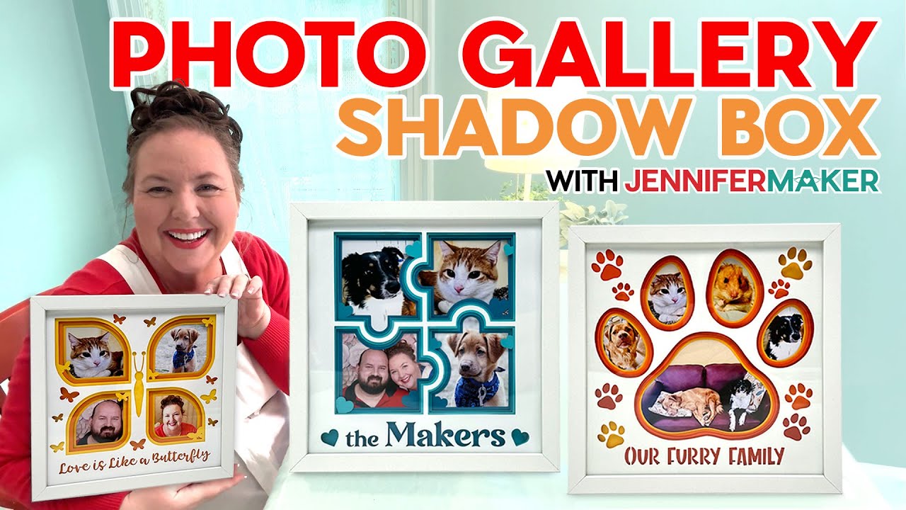 Make A Photo Frame Shadow Box: The Perfect Family Gift!