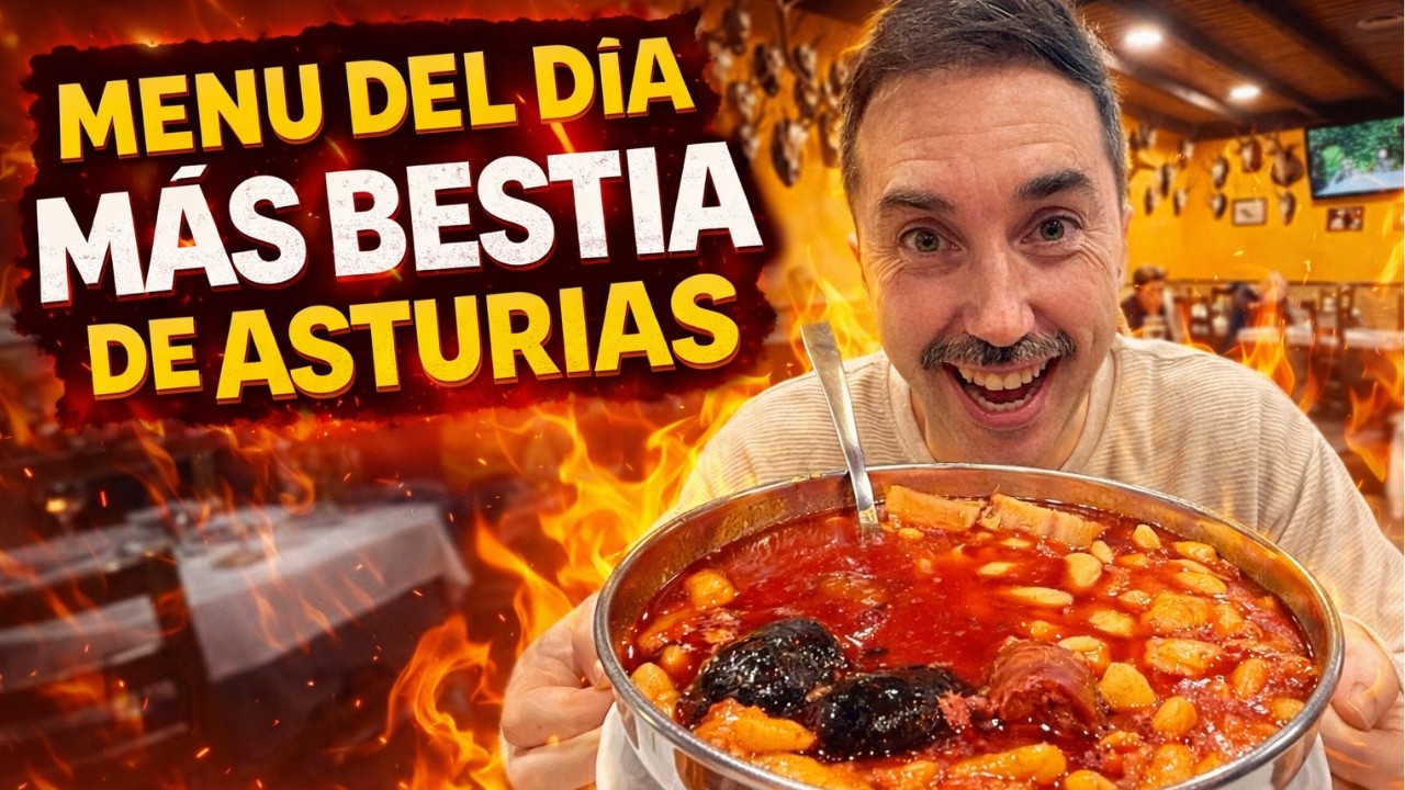 MENU del DÍA más BESTIA de Asturias: 3 platos + postre + bebida por solo 12 EUROS: Mesón El Regueral