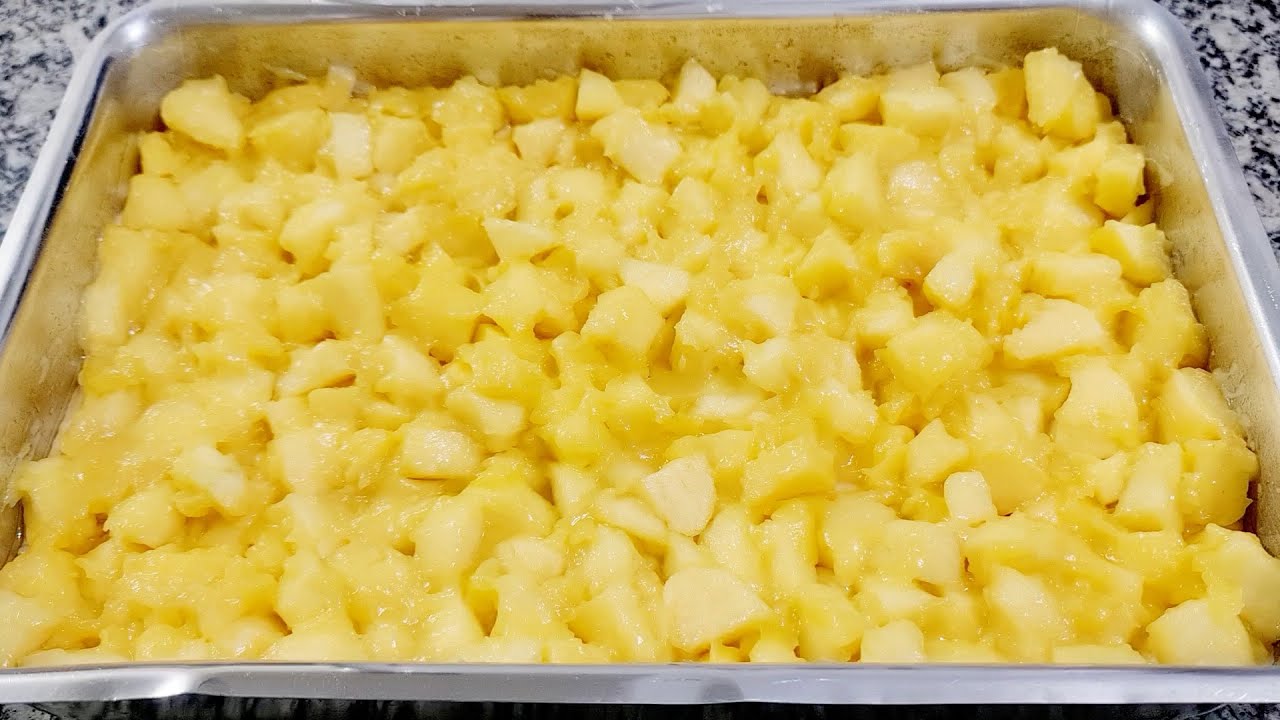 Немецкий яблочно-апельсиновый пирог! Вкусно, просто и очень легко