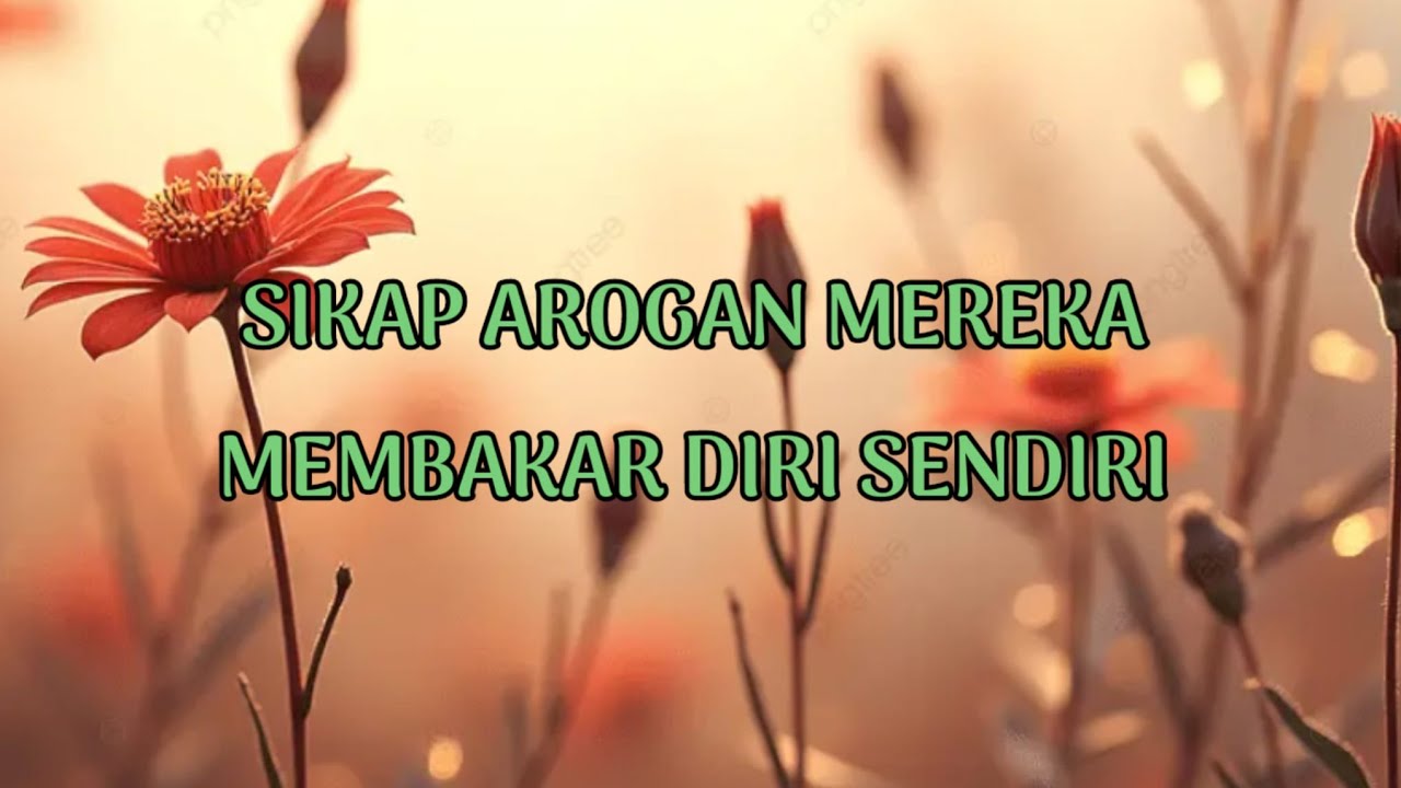 🎆 SIKAP AROGAN MEREKA MEMBAKAR DIRI SENDIRI 🎆
