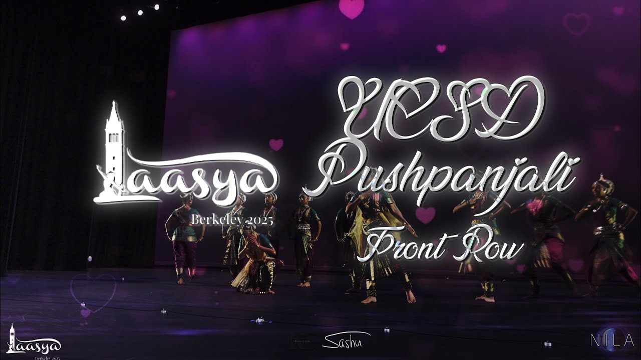 UCSD Pushapanjali | Front Row | Laasya 2025 | Sashu Media