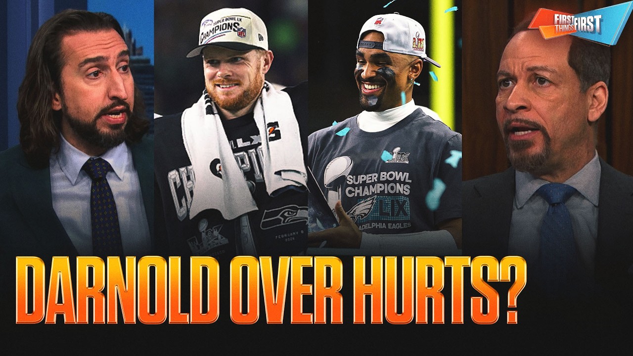Take Darnold over Hurts, Baker the next 3 years 👀 Seahawks or Pats more likely to return to SB?