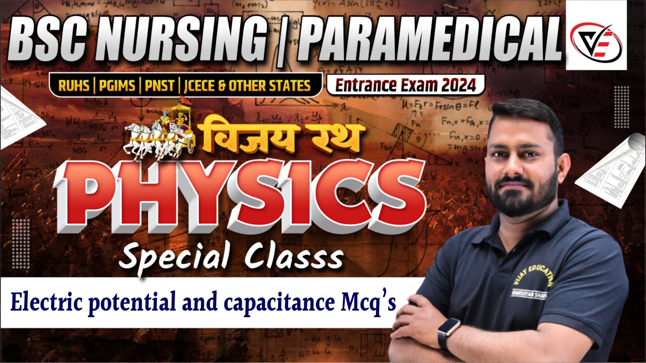 PHYSICS MCQ FOR BSC NURSING | PHYSICS ONE SHOT THEORY CLASS | PHYSICS PYQ SOLUTION BY Er GS SIR