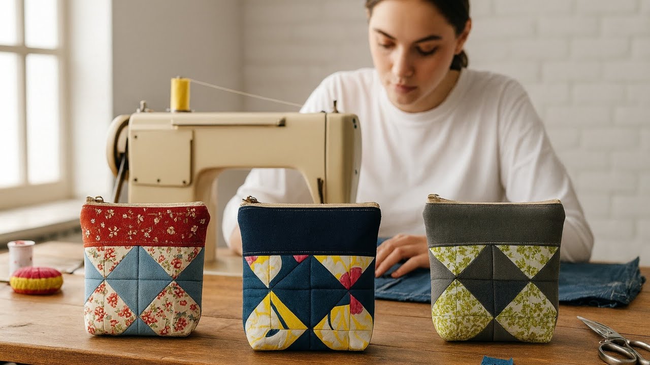 DIY Upcycled Denim Scraps: How to Sew a Patchwork Bag Like a Pro!