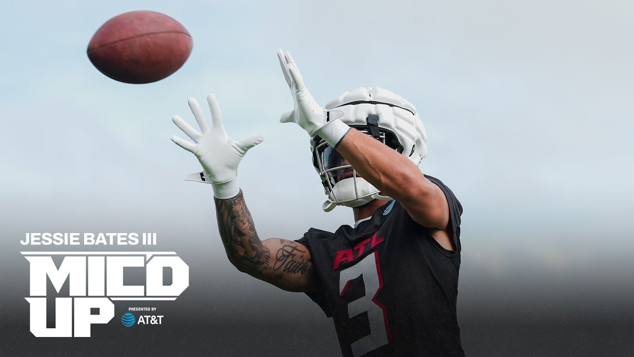 Jessie Bates is mic'd up at AT&T Training Camp | Atlanta Falcons | NFL