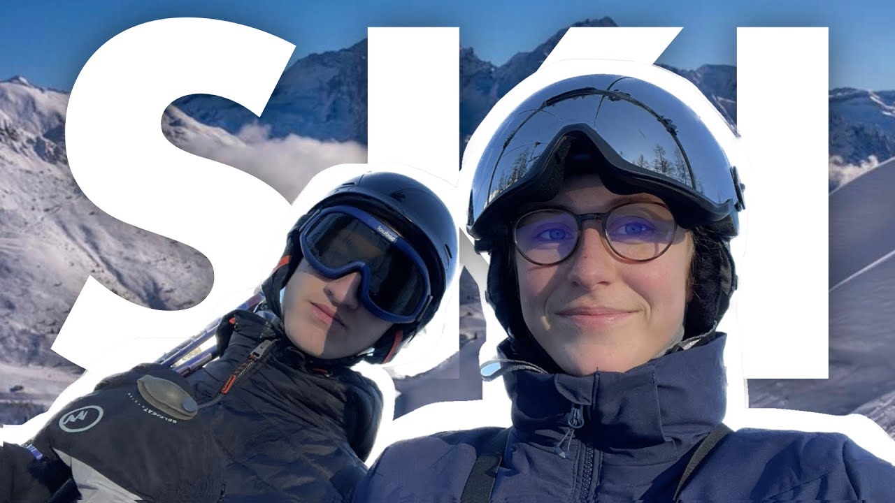 VLOG - on va skier avec mon lycée ! ⛷