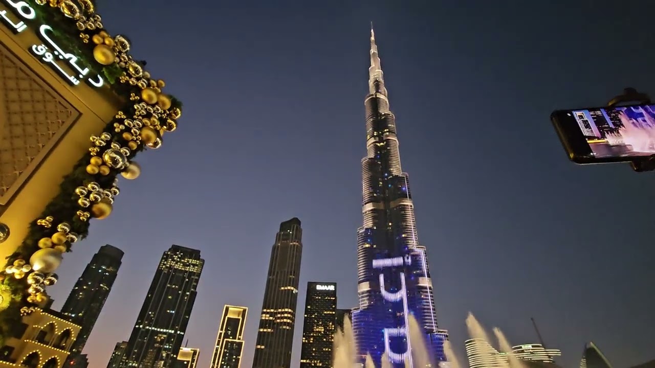 Dubai fountain Show 2, United Arab Emirates