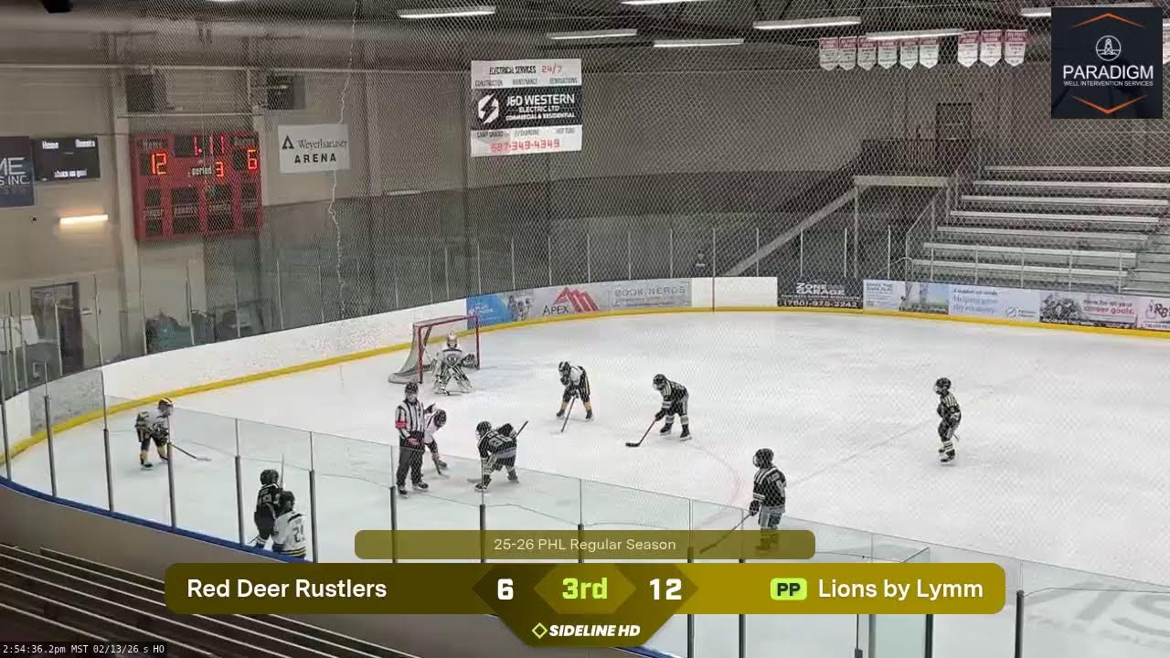 Red Deer Rustlers vs. Lions by Lymm (2026.02.13)