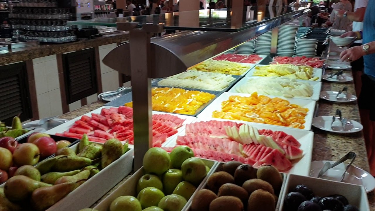 Breakfast buffet Riu Touareg