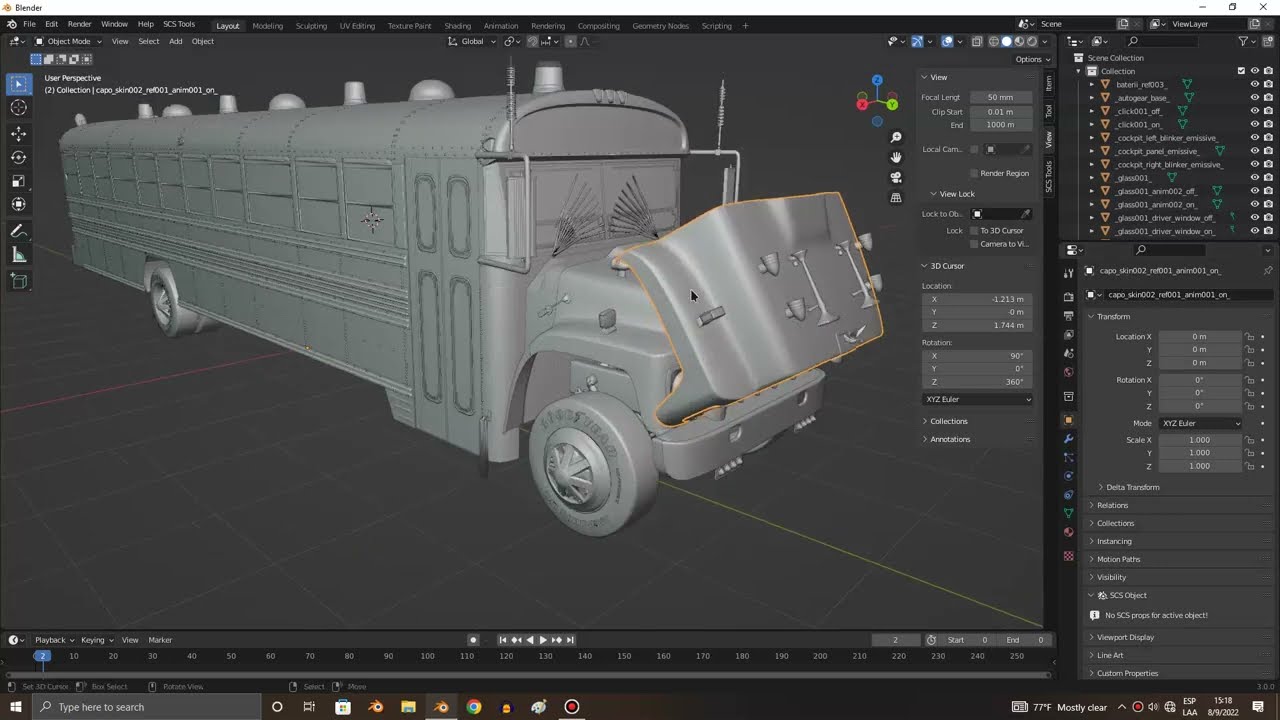 Import 3DS formats in Blender 2.9x