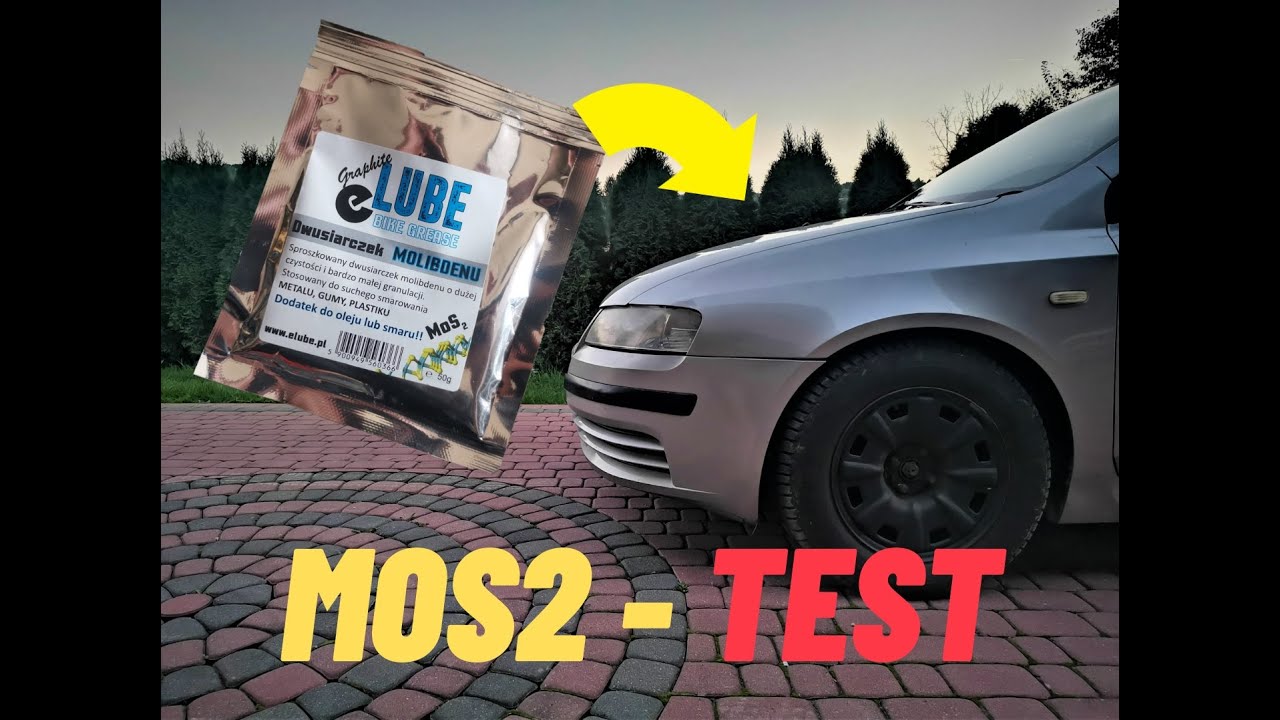 Dwusiarczek molibdenu MoS2 test