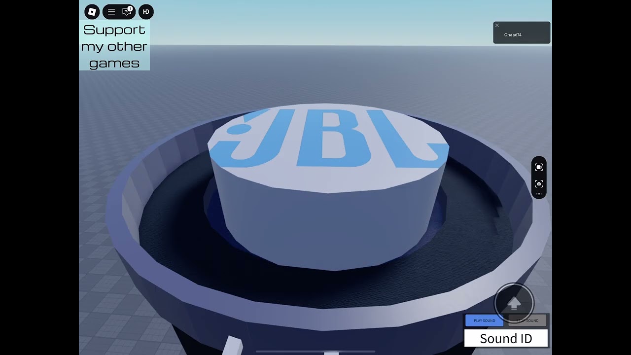 (SOON TO BE MOST POPLAR?) Roblox speakers (COULD GET REMOVED)
