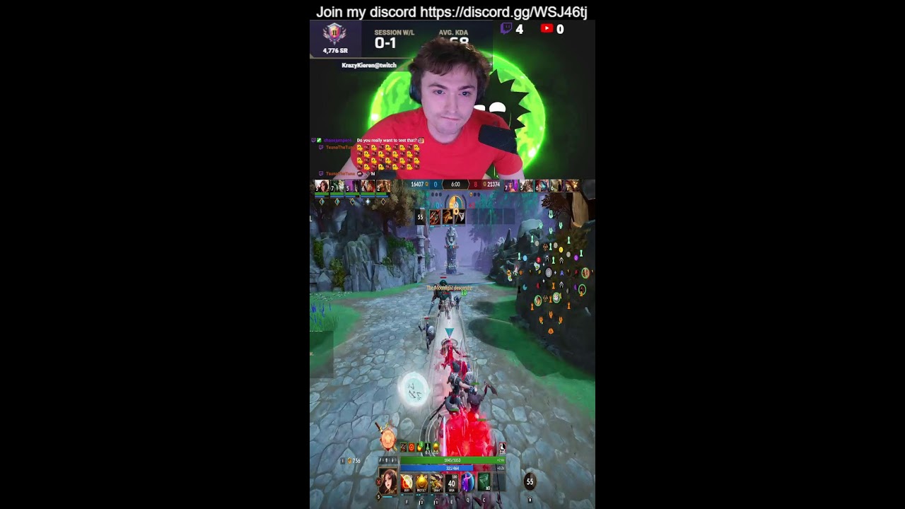 [Drops on No Ads] New Pc back to ranked smite (Portrait)