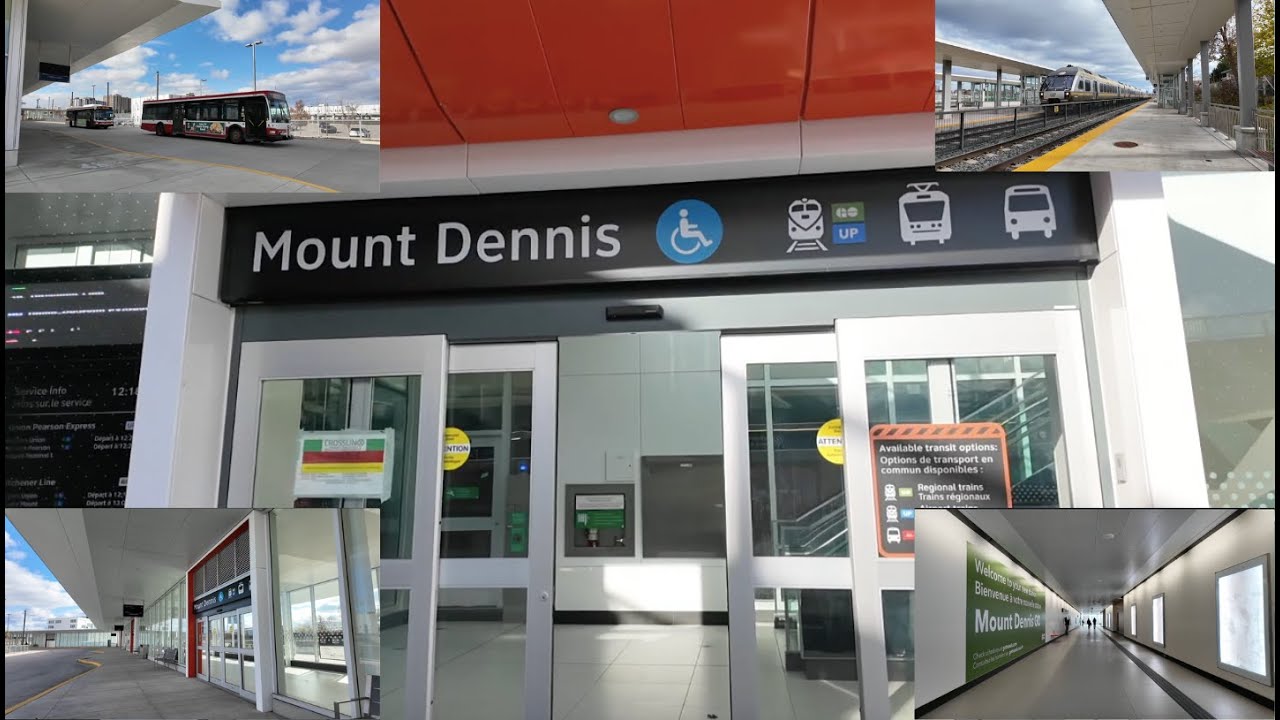 Mount Dennis Stn is Open! A Tour around the New Mount Dennis GO Stn & the Bus Terminal 11/16/2025