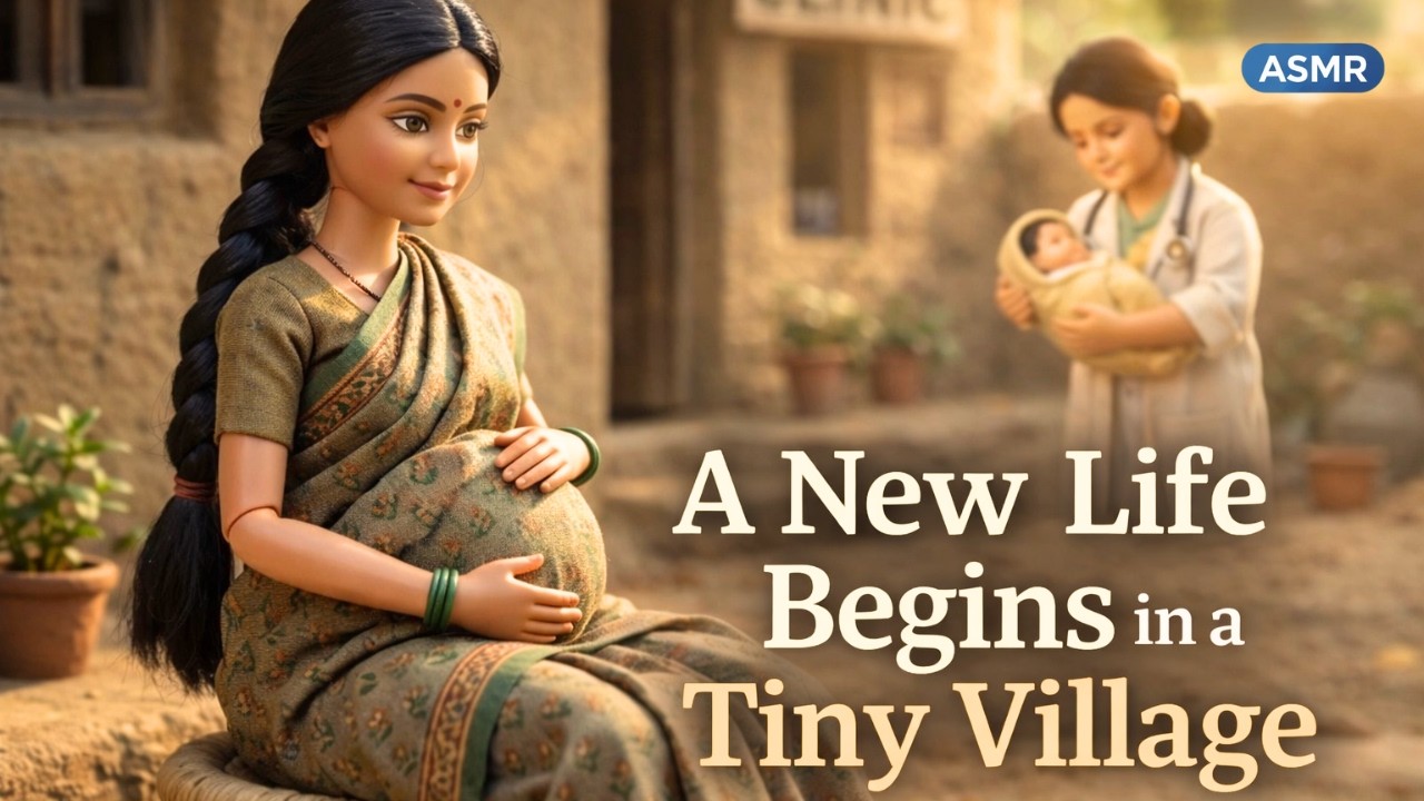 A New Life Begins in a Tiny Village | Miniature ASMR Story