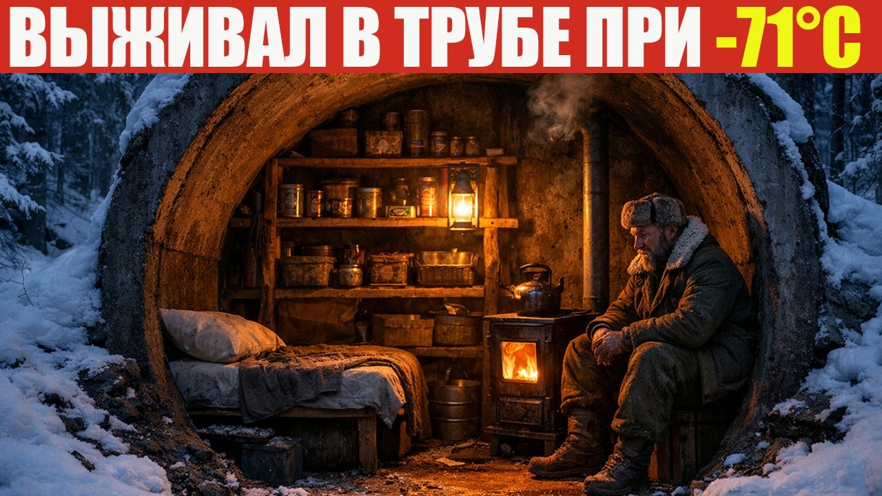 ПОСТРОИЛ ЛЮКС-УБЕЖИЩЕ: Беглец из ГУЛАГа 13 лет жил в трубе, поглощенной тайгой