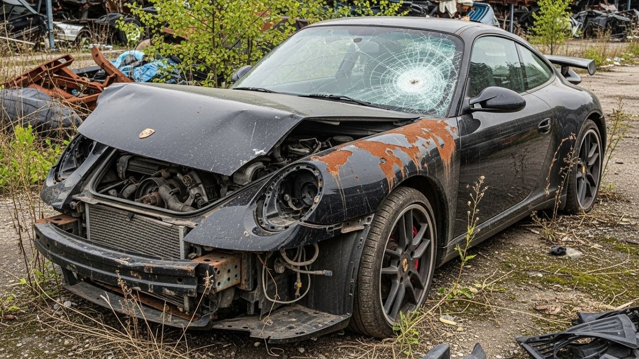 Porsche 911 Carrera GTS Front-End Crash Restoration &ndash; Full Rebuild From Wreck to Like New