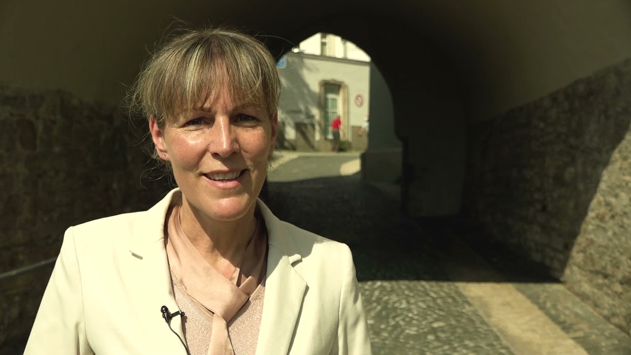Oberb&uuml;rgermeisterin Eva D&ouml;hla informiert zu aktuellen Themen der Stadt Hof