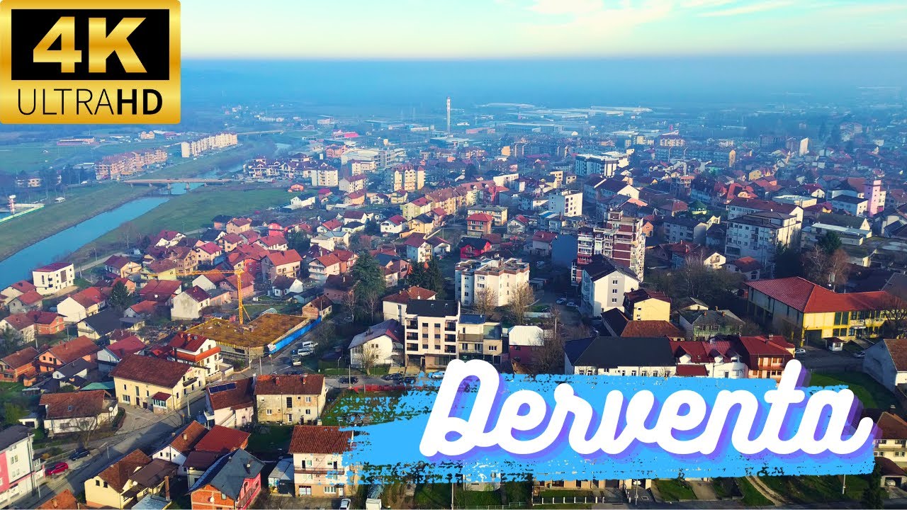 Derventa iz zraka / dron video (4K)