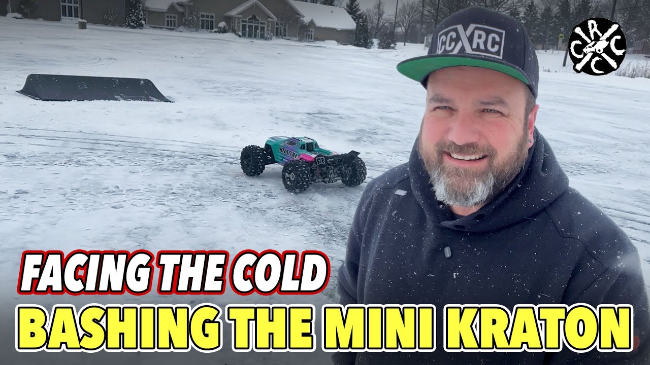 Facing The Cold To Bash The 1/16 ARRMA Mini Kraton