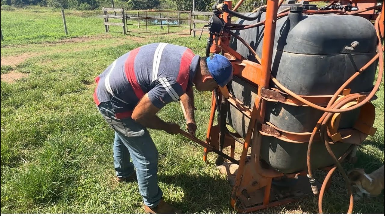 Arrumando o jato🚜❄️