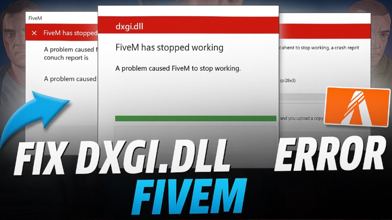 Как исправить ошибку dxgi.dll Fivem | Fivem dxgi.dll отсутствует или не найден