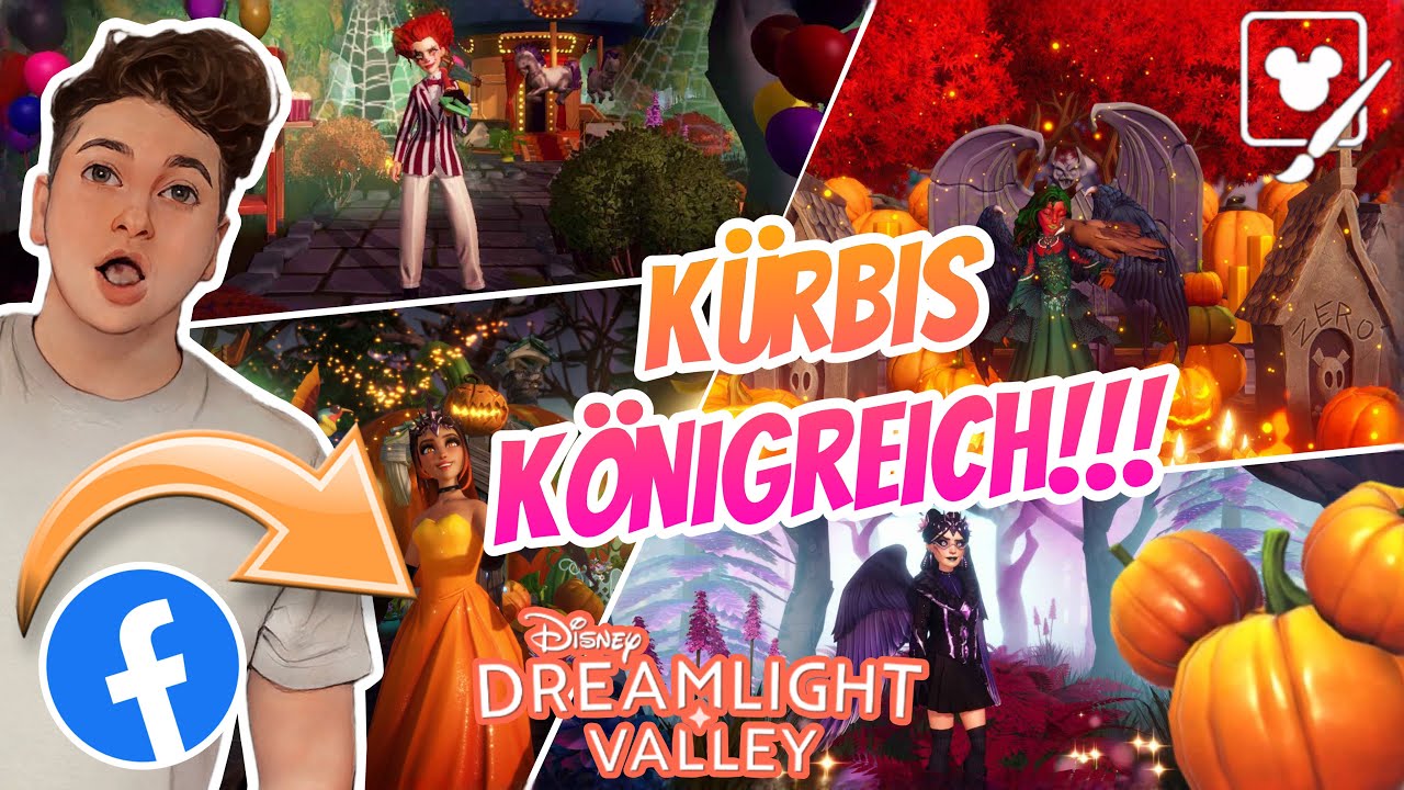 Zum 1. MAL mit FACEBOOK SNAPS!!! 🤩 | Eure Kürbis Königreich Dreamsnaps | Disney Dreamlight Valley