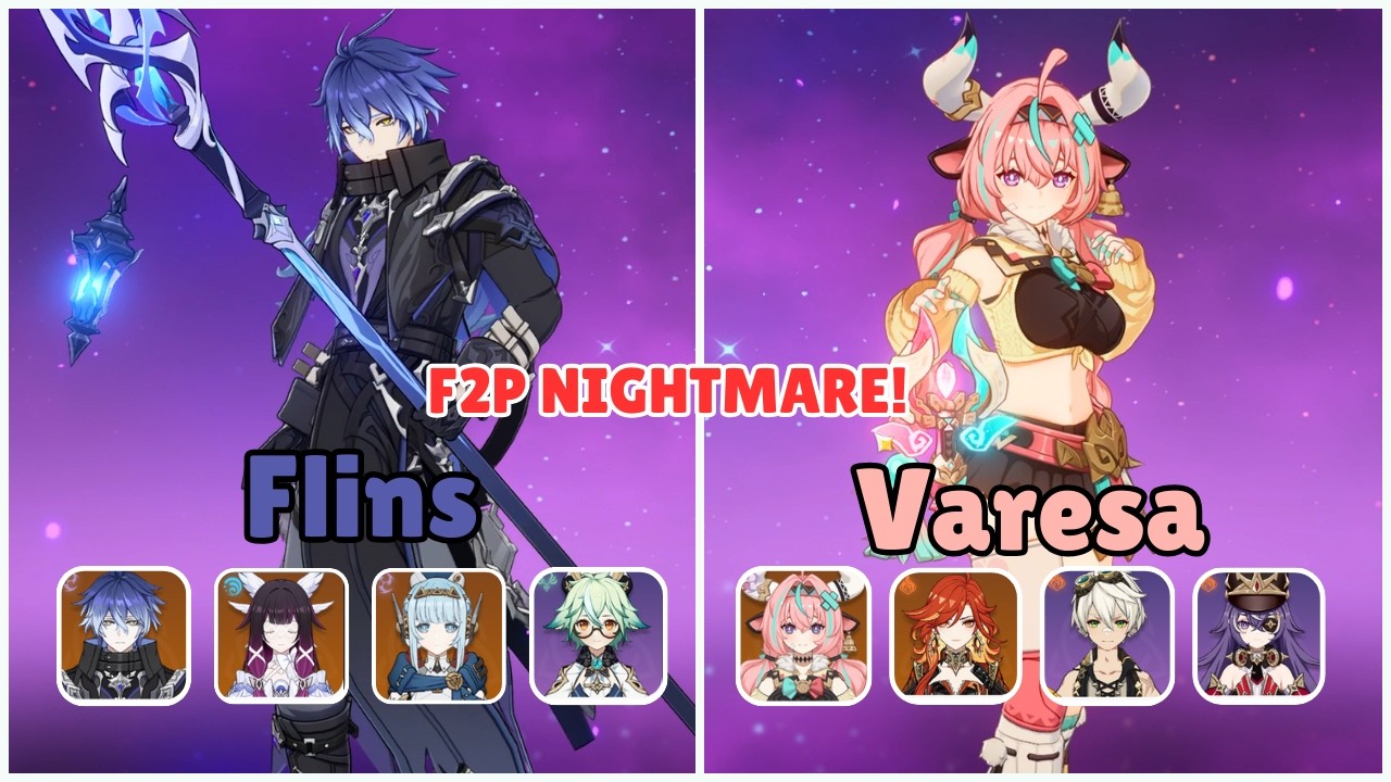 Don't watch this if you're F2P... (C2 Varesa + Flins R1 Showcase)
