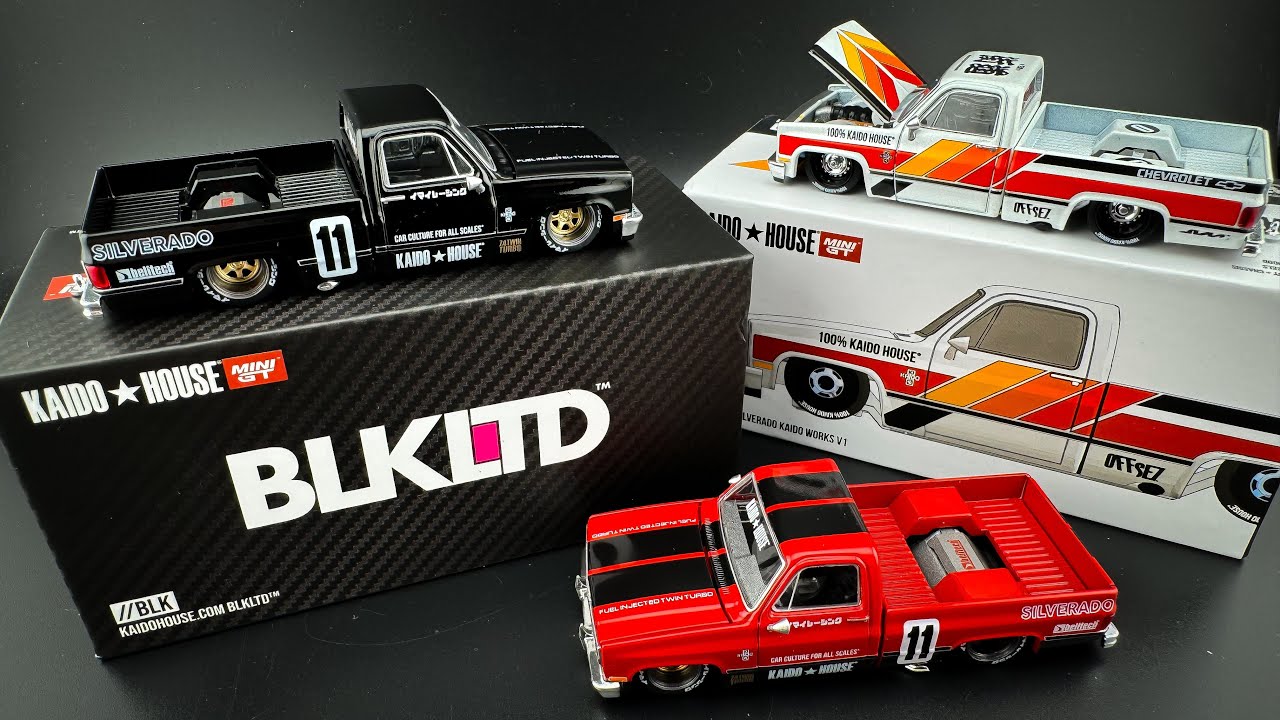 Lamley Preview: Kaido House Chevy Silverado & ultra-rare BLK LTD